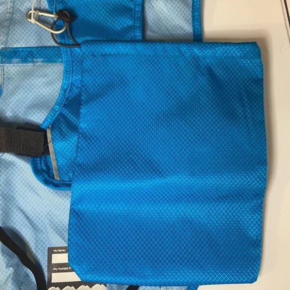 Arcadia Trail dog raincoat blue and grey high visibility - Picture 12 of 15